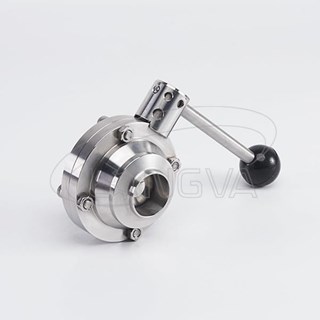 卫生级蝶式球阀