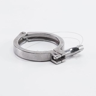 Clip de pasador en abrazadera de tubo de tipo medio