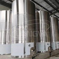 Tanque de fermentación grande