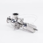 안전 밸브 를 빠르게 설치 하 다.