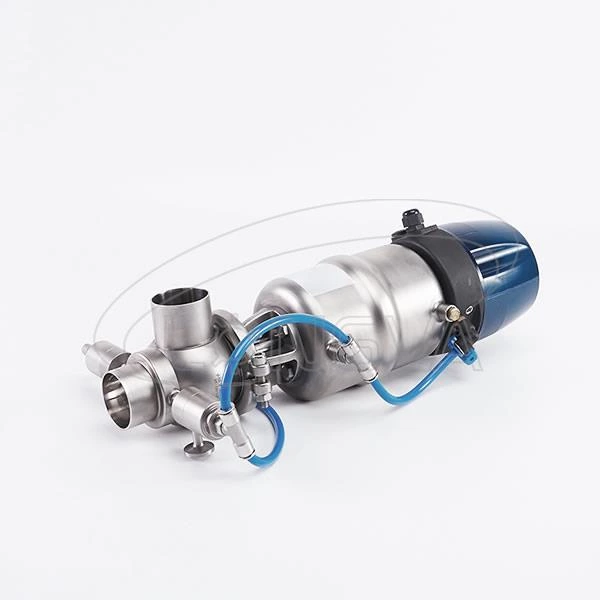 Sanitary-Grade External Cleaning Single-Seat Double-Sealed Anti-Mixing Valve