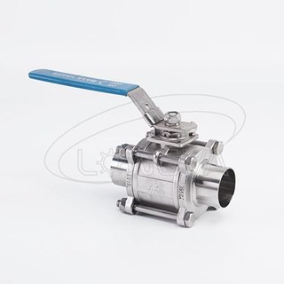 卫生级三片式焊接球阀