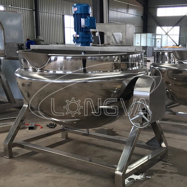 Stainless Steel Vertical Cooking Double Layered Cauldron