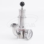 Válvula de seguridad de sello de agua de rosca