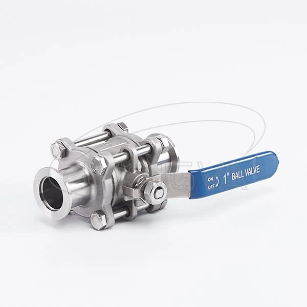 Three-Piece Vacuum Ball Valve