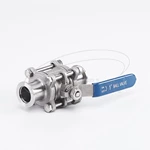 Three-Piece Vacuum Ball Valve