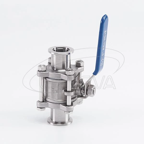 Three-Piece Vacuum Ball Valve