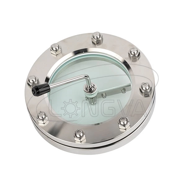 Flange Sight Glass with Brush