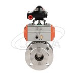 에 어 플랜지 볼 밸브