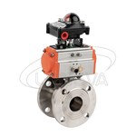 에 어 플랜지 볼 밸브