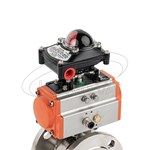 에 어 플랜지 볼 밸브