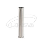 Carrete de triple abrazadera sanitaria