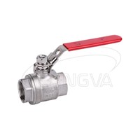 Stainless steel industrial manual 2pc female thread ball valve