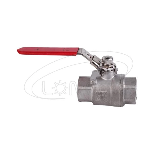 High quality stainless steel 2 piece ball valve