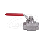 2 piece standard thread ball valve