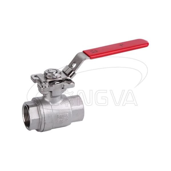 2 piece high platform ball valve