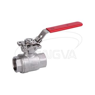 2 piece high platform ball valve