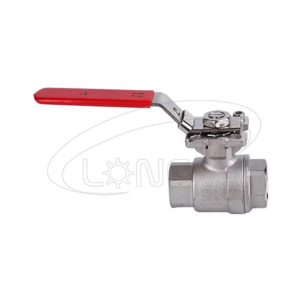 2 piece high platform ball valve