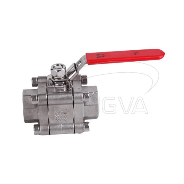 3 piece high pressure thread ball valve