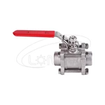 SS304 3PC stainless steel ball valve for water supply