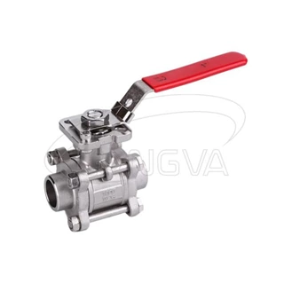 3Piece high platform ball valve