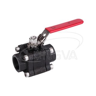 WCB 3piece high pressure ball valve
