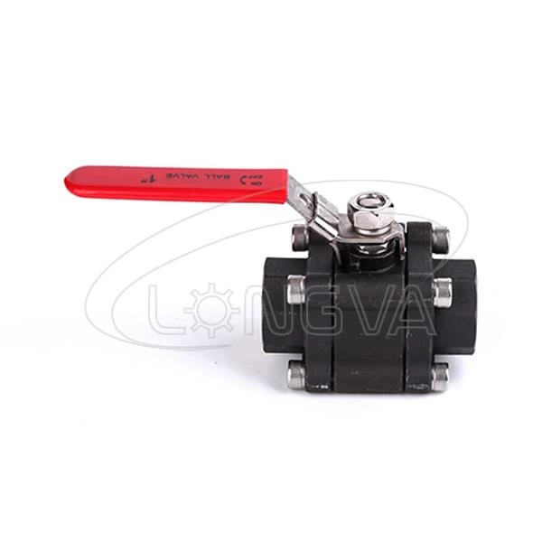 WCB 3piece high pressure ball valve