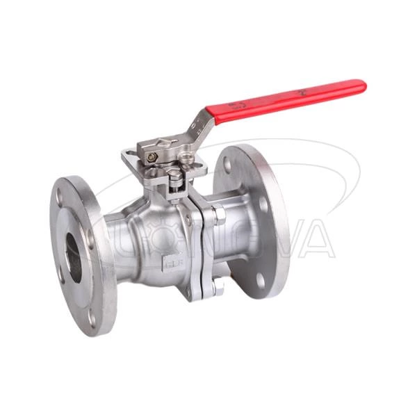 2 piece ANSI flange ball valve
