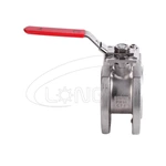 High platform thin type ball valve