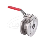 High platform thin type ball valve