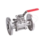 3 piece flange ball valve