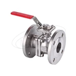 SS304 SS316 SS316L CF8 WCB 2PC Flange End Ball Valve