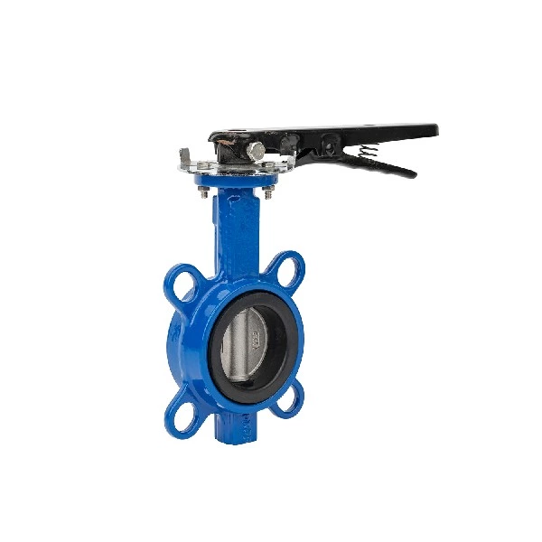 Manual Cast Steel Wafer Butterfly Valve
