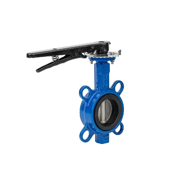 Manual Cast Steel Wafer Butterfly Valve
