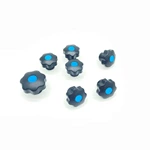 M8/M10/M12 through hole plastic 7 star knobs