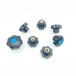 M8/M10/M12 through hole plastic 7 star knobs