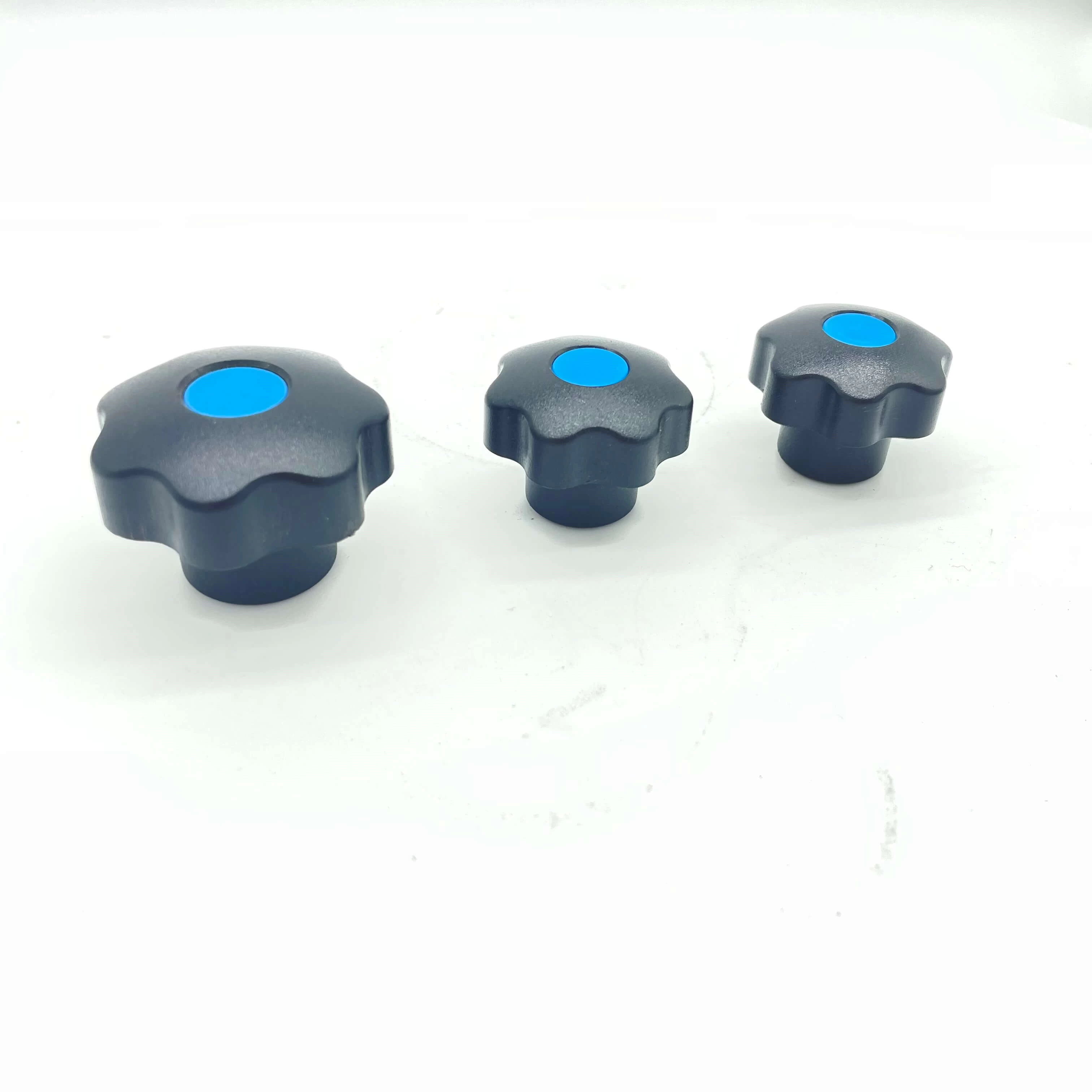 M8/M10/M12 through hole plastic 7 star knobs