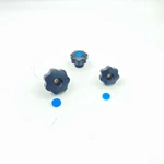 M8/M10/M12 through hole plastic 7 star knobs
