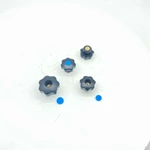 M8/M10/M12 through hole plastic 7 star knobs