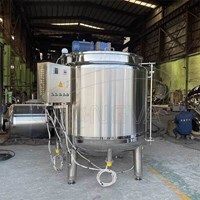 Electric heating mixing tank with VSD