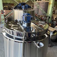 Electric heating mixing tank with VSD