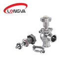 Sanitary regulating valve