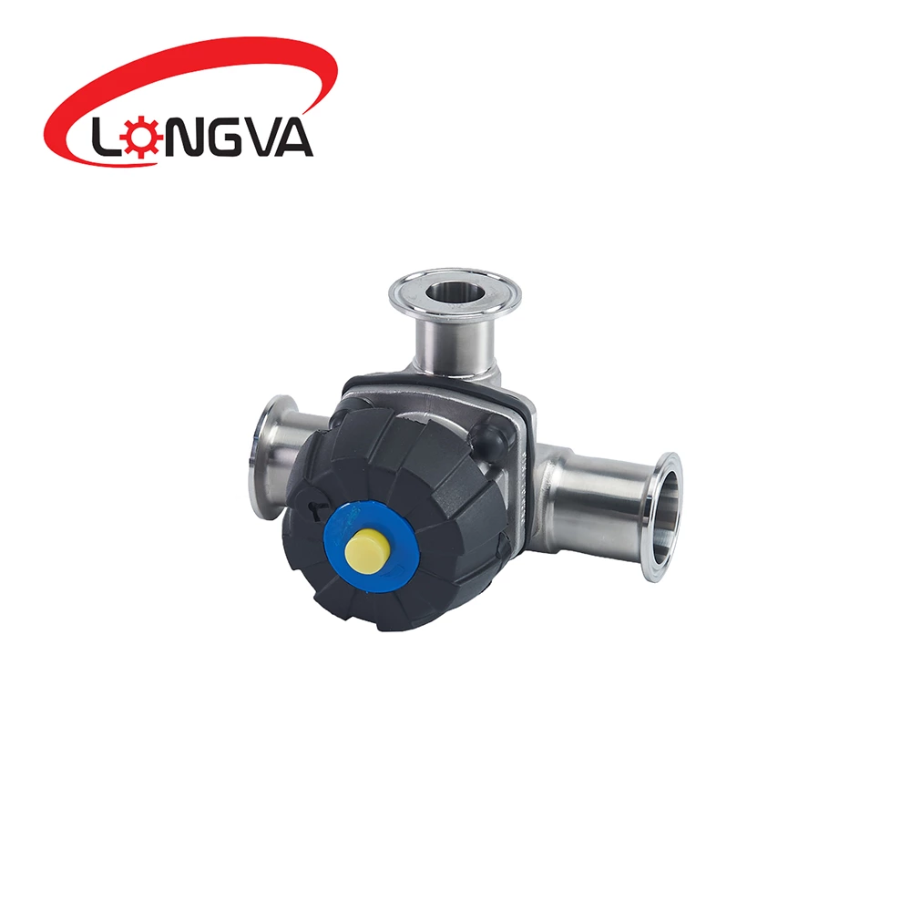 Three-Way Diaphragm Valve