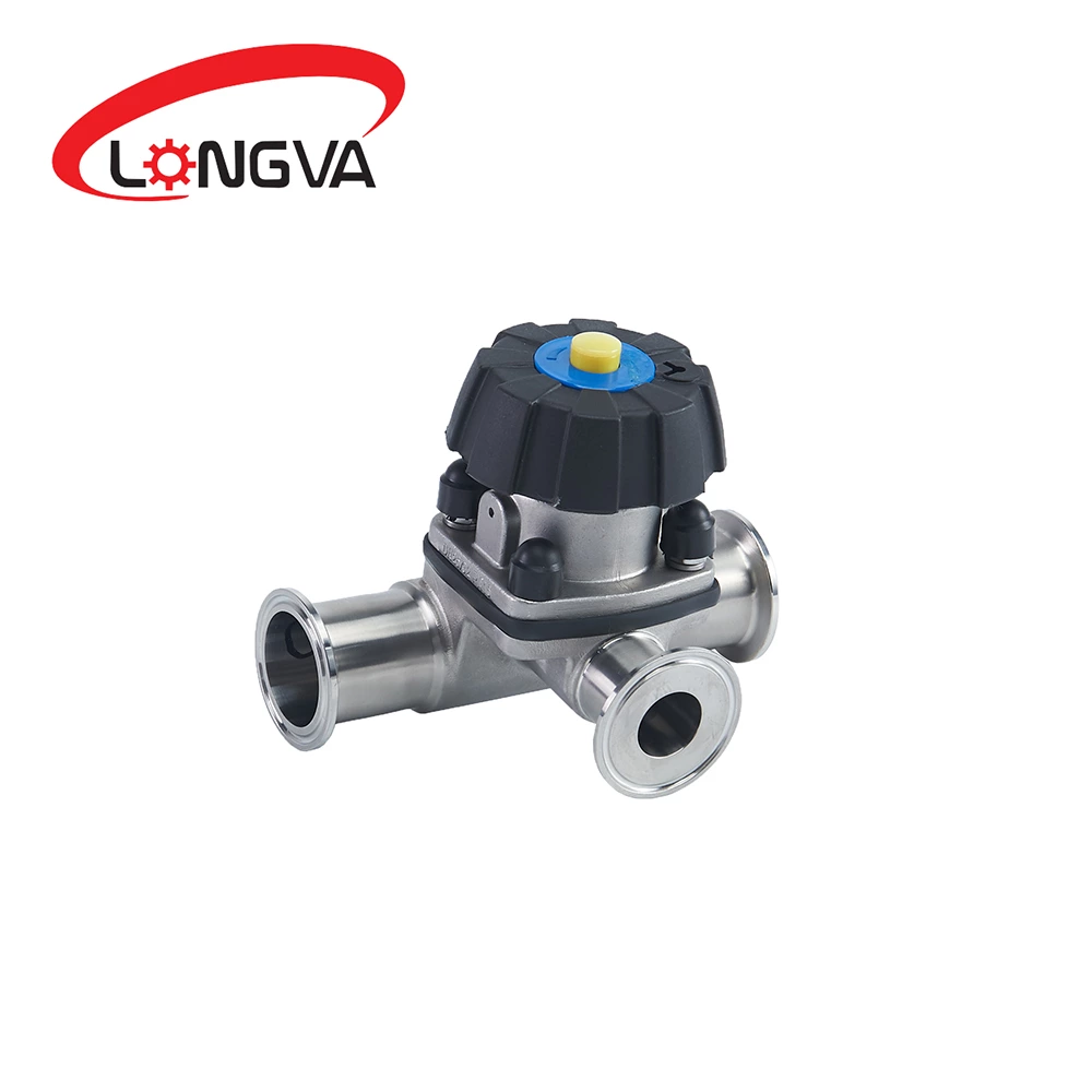 Three-Way Diaphragm Valve