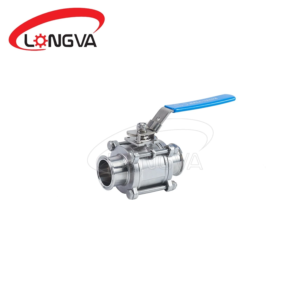 Sanitary Three-Piece Clamp＆Welding Ball Valve