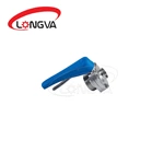 Sanitary Stainless Steel Thread/Weld Butterfly Valve