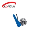 Sanitary Stainless Steel Thread/Weld Butterfly Valve
