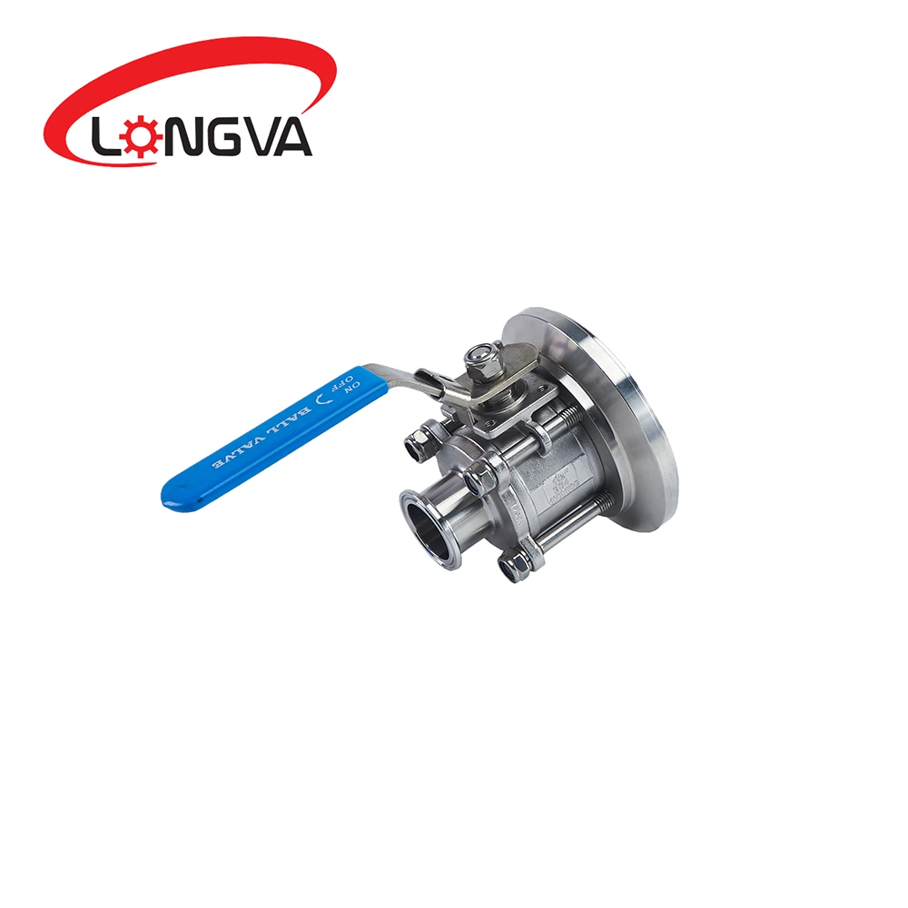 Sanitary Manual Tank Bottom Ball Valve