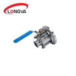 Sanitary Manual Tank Bottom Ball Valve