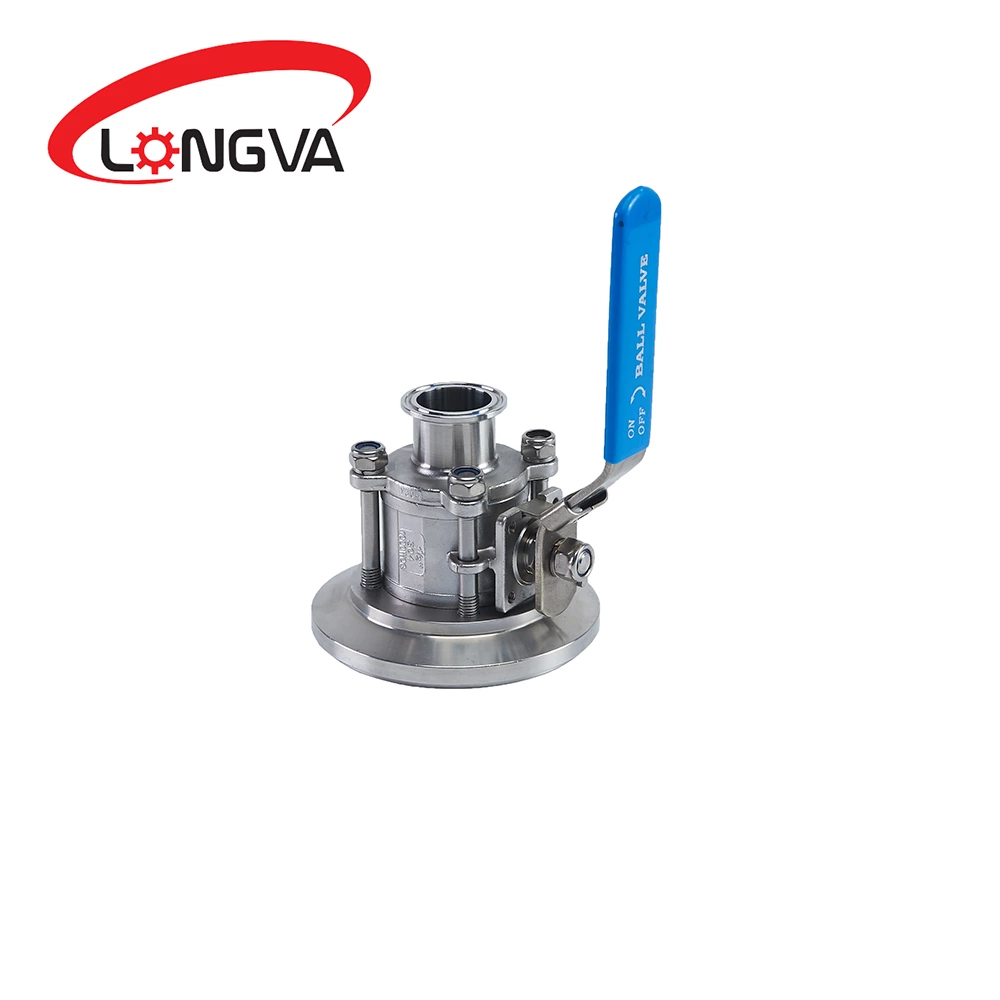 Sanitary Manual Tank Bottom Ball Valve